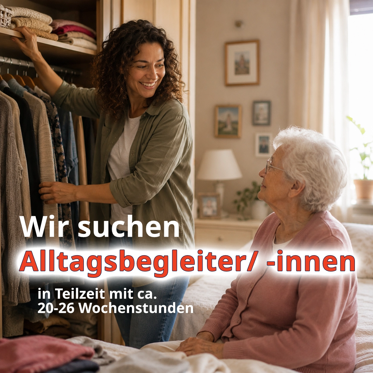 Stellenanzeige Alltagsbegleiter:innen Neunkirchen-Seelscheid