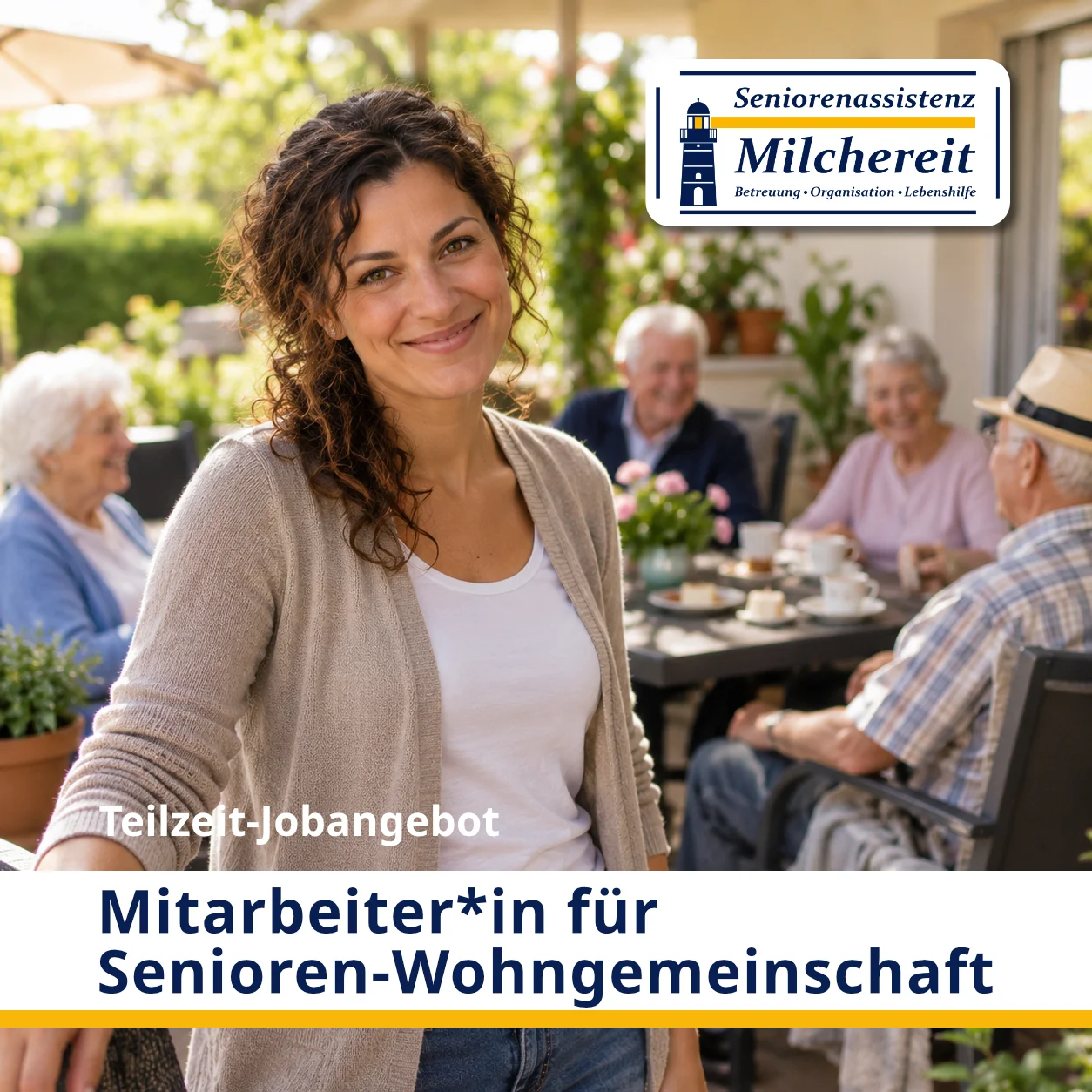 Stellenangebot Mitarbeiter*in für Senioren-WG